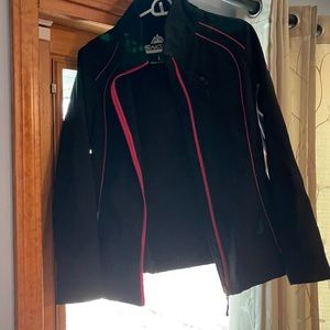 Black and pink jacket